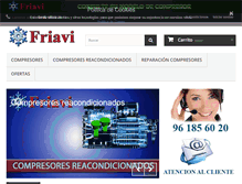 Tablet Screenshot of friavi.com